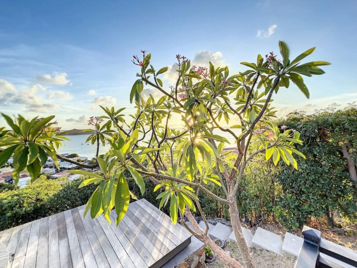 Frangipani Room In Shared Villa Diamant, Swimming Pool, Sea View Grand Case Bagian luar foto