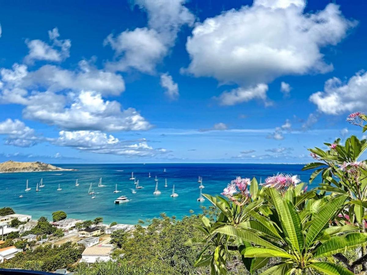 Frangipani Room In Shared Villa Diamant, Swimming Pool, Sea View Grand Case Bagian luar foto